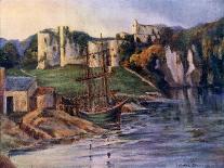 Chepstow Castle, Monmouthshire, Wales, 1924-1926-Catharine Chamney-Giclee Print