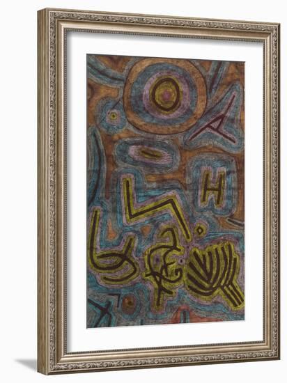 Catharsis (Katharsis). 1937, 40-Paul Klee-Framed Giclee Print