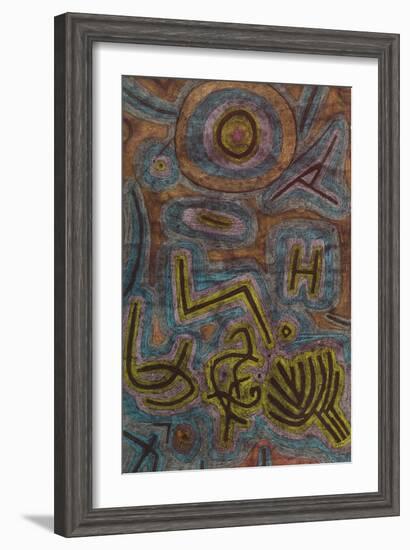 Catharsis (Katharsis). 1937, 40-Paul Klee-Framed Giclee Print