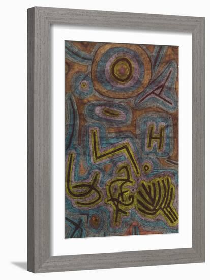 Catharsis (Katharsis). 1937, 40-Paul Klee-Framed Giclee Print