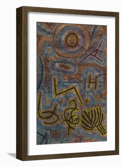 Catharsis (Katharsis). 1937, 40-Paul Klee-Framed Giclee Print