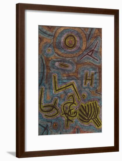 Catharsis (Katharsis). 1937, 40-Paul Klee-Framed Giclee Print