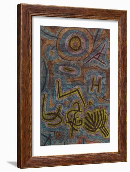 Catharsis (Katharsis). 1937, 40-Paul Klee-Framed Giclee Print