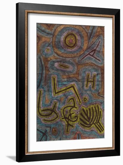 Catharsis (Katharsis). 1937, 40-Paul Klee-Framed Giclee Print