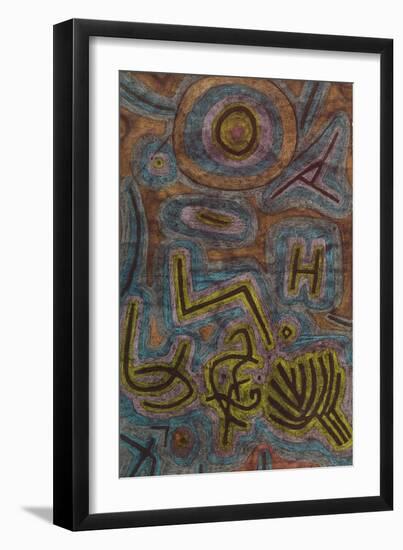 Catharsis (Katharsis). 1937, 40-Paul Klee-Framed Giclee Print