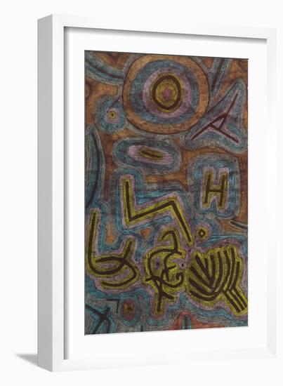 Catharsis (Katharsis). 1937, 40-Paul Klee-Framed Giclee Print