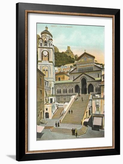 Cathedral, Amalfi, Italy-null-Framed Art Print