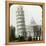 Cathedral and Leaning Tower of Pisa, Italy-Underwood & Underwood-Framed Premier Image Canvas