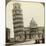 Cathedral and Leaning Tower of Pisa, Italy-Underwood & Underwood-Mounted Photographic Print