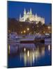 Cathedral and Port, Palma, Majorca, Balearic Islands, Spain, Mediterranean, Europe-Marco Cristofori-Mounted Photographic Print