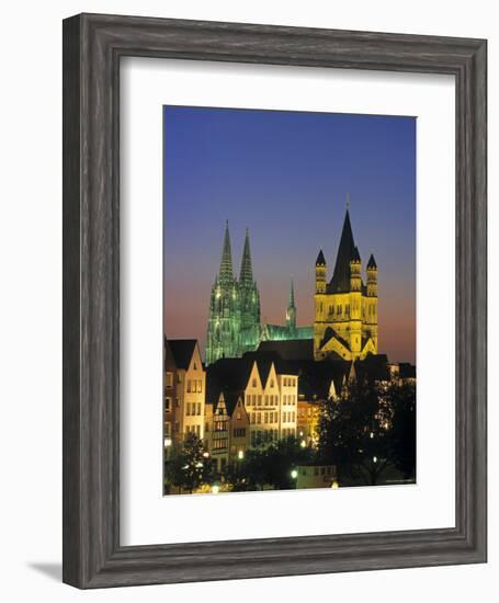 Cathedral at Cologne, Germany-Jon Arnold-Framed Photographic Print