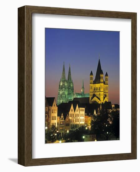 Cathedral at Cologne, Germany-Jon Arnold-Framed Photographic Print