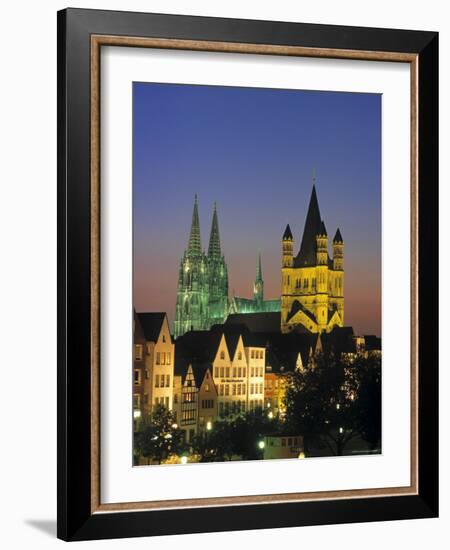 Cathedral at Cologne, Germany-Jon Arnold-Framed Photographic Print