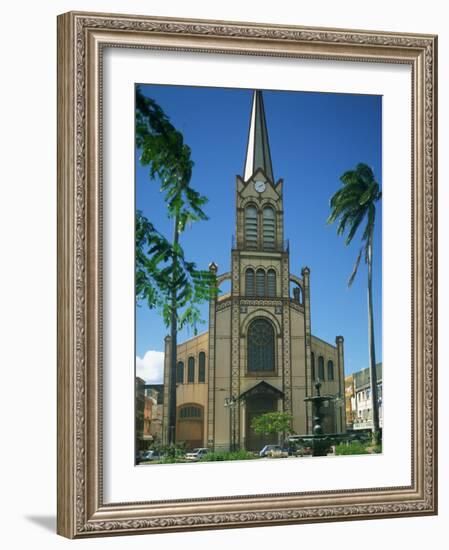 Cathedral at Fort De France, Martinique, Lesser Antilles, West Indies, Caribbean, Central America-Richardson Rolf-Framed Photographic Print