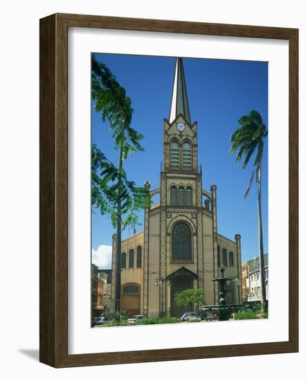 Cathedral at Fort De France, Martinique, Lesser Antilles, West Indies, Caribbean, Central America-Richardson Rolf-Framed Photographic Print