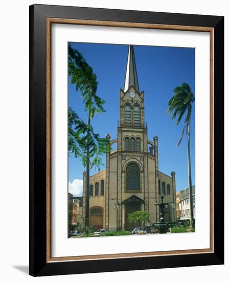 Cathedral at Fort De France, Martinique, Lesser Antilles, West Indies, Caribbean, Central America-Richardson Rolf-Framed Photographic Print