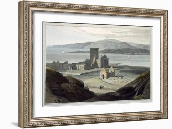 Cathedral at Iona, c.1817-Thomas & William Daniell-Framed Giclee Print