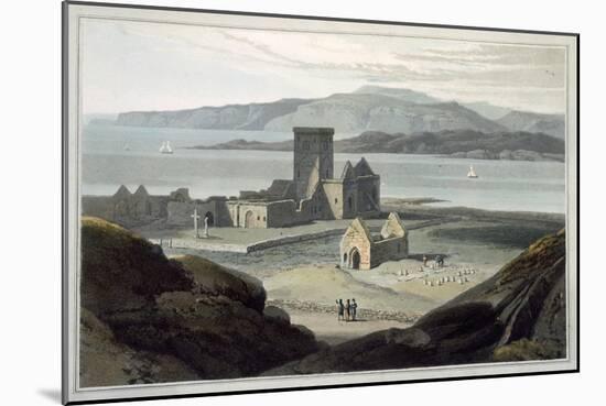 Cathedral at Iona, c.1817-Thomas & William Daniell-Mounted Giclee Print