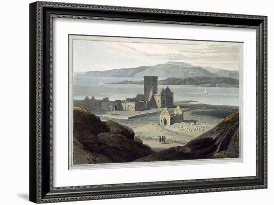 Cathedral at Iona, c.1817-Thomas & William Daniell-Framed Giclee Print
