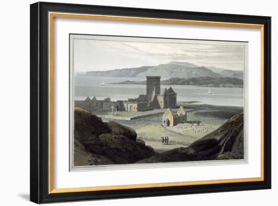 Cathedral at Iona, c.1817-Thomas & William Daniell-Framed Giclee Print