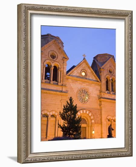 Cathedral Basilica of St. Francis of Assisi, Santa Fe, New Mexico, United States of America, North -Richard Cummins-Framed Photographic Print