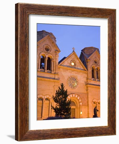 Cathedral Basilica of St. Francis of Assisi, Santa Fe, New Mexico, United States of America, North -Richard Cummins-Framed Photographic Print