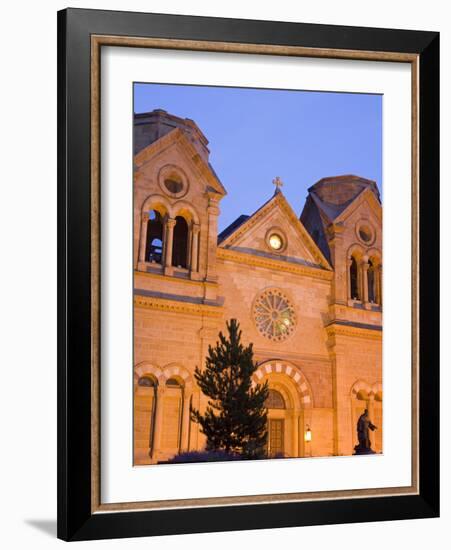 Cathedral Basilica of St. Francis of Assisi, Santa Fe, New Mexico, United States of America, North -Richard Cummins-Framed Photographic Print