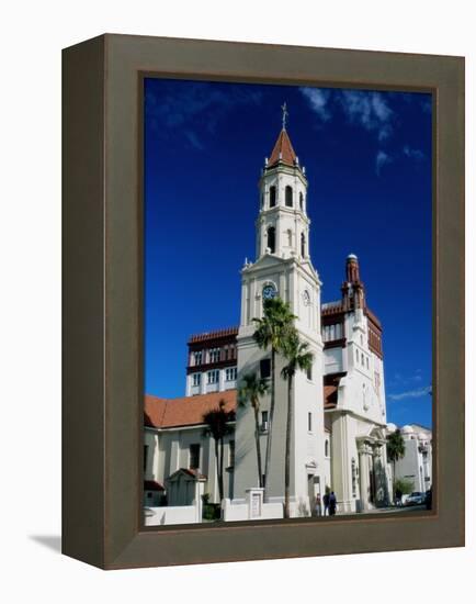 Cathedral Basilica, St. Augustine, Florida, USA-null-Framed Premier Image Canvas