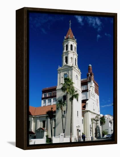 Cathedral Basilica, St. Augustine, Florida, USA-null-Framed Premier Image Canvas