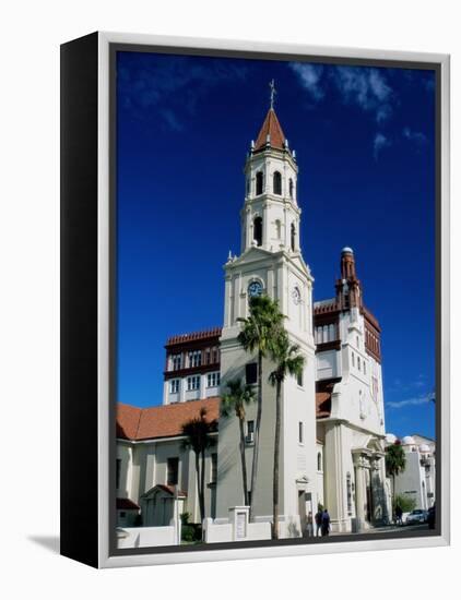 Cathedral Basilica, St. Augustine, Florida, USA-null-Framed Premier Image Canvas