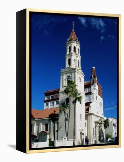 Cathedral Basilica, St. Augustine, Florida, USA-null-Framed Premier Image Canvas