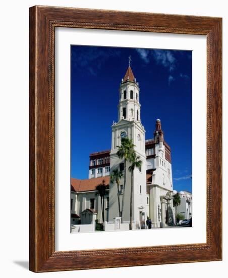 Cathedral Basilica, St. Augustine, Florida, USA-null-Framed Photographic Print