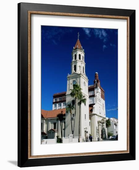 Cathedral Basilica, St. Augustine, Florida, USA-null-Framed Photographic Print