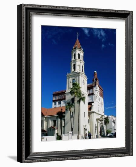 Cathedral Basilica, St. Augustine, Florida, USA-null-Framed Photographic Print