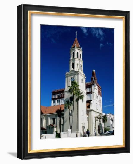 Cathedral Basilica, St. Augustine, Florida, USA-null-Framed Photographic Print