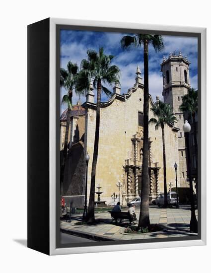 Cathedral, Benicarlo, Valencia, Spain-Sheila Terry-Framed Premier Image Canvas