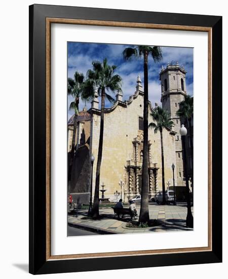 Cathedral, Benicarlo, Valencia, Spain-Sheila Terry-Framed Photographic Print