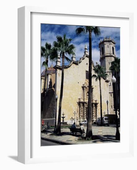 Cathedral, Benicarlo, Valencia, Spain-Sheila Terry-Framed Photographic Print