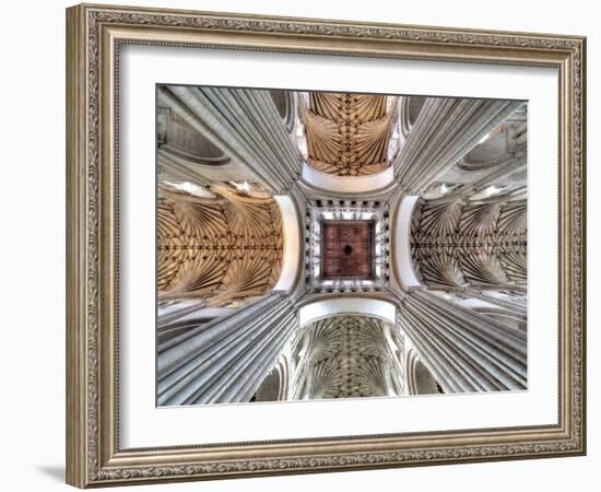 Cathedral Church of the Holy and Undivided Trinity, Norwich, Norfolk, East England, UK-Ivan Vdovin-Framed Photographic Print