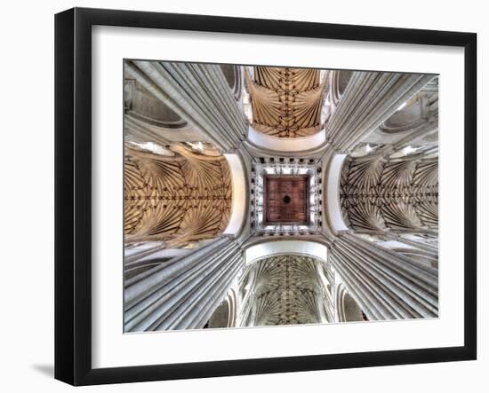 Cathedral Church of the Holy and Undivided Trinity, Norwich, Norfolk, East England, UK-Ivan Vdovin-Framed Photographic Print