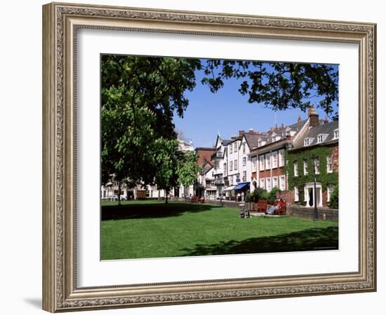 Cathedral Close, Exeter, Devon, England, United Kingdom-J Lightfoot-Framed Photographic Print