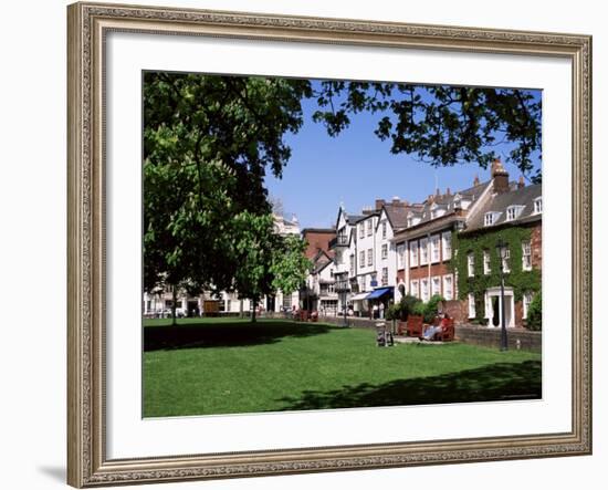 Cathedral Close, Exeter, Devon, England, United Kingdom-J Lightfoot-Framed Photographic Print