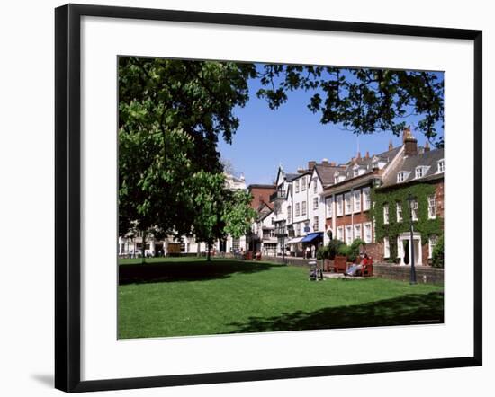 Cathedral Close, Exeter, Devon, England, United Kingdom-J Lightfoot-Framed Photographic Print