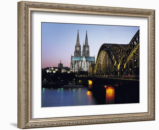 Cathedral, Cologne, Germany-Gavin Hellier-Framed Photographic Print