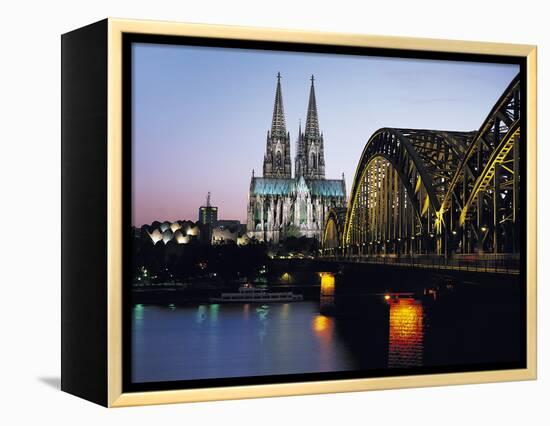 Cathedral, Cologne, Germany-Gavin Hellier-Framed Premier Image Canvas