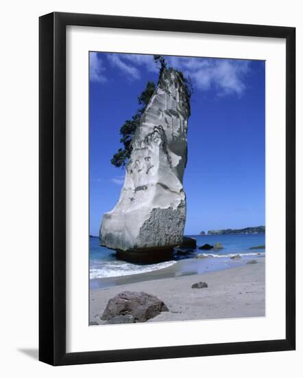 Cathedral Cove, Coromandel Peninsula, South Auckland, North Island, New Zealand-Neale Clarke-Framed Photographic Print