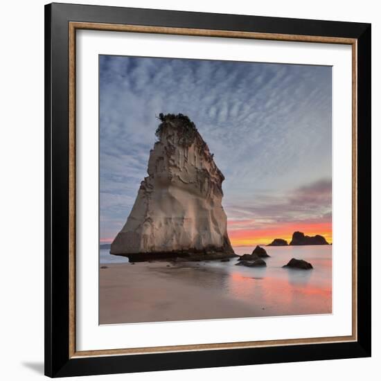 Cathedral Cove, Hahei, Coromadel Peninsula, Waikato, North Island, New Zealand-Rainer Mirau-Framed Photographic Print