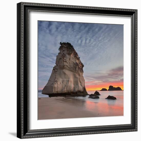 Cathedral Cove, Hahei, Coromadel Peninsula, Waikato, North Island, New Zealand-Rainer Mirau-Framed Photographic Print