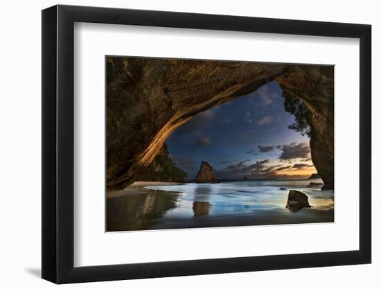 Cathedral Cove-Yan Zhang-Framed Photographic Print