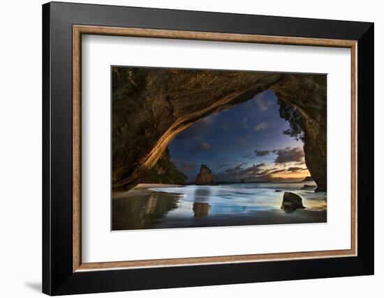 Cathedral Cove-Yan Zhang-Framed Photographic Print